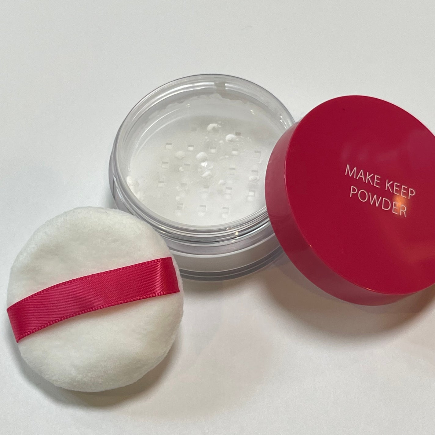 メイク キープ パウダー/コーセーコスメニエンス/ルースパウダーを使ったクチコミ(3枚目)