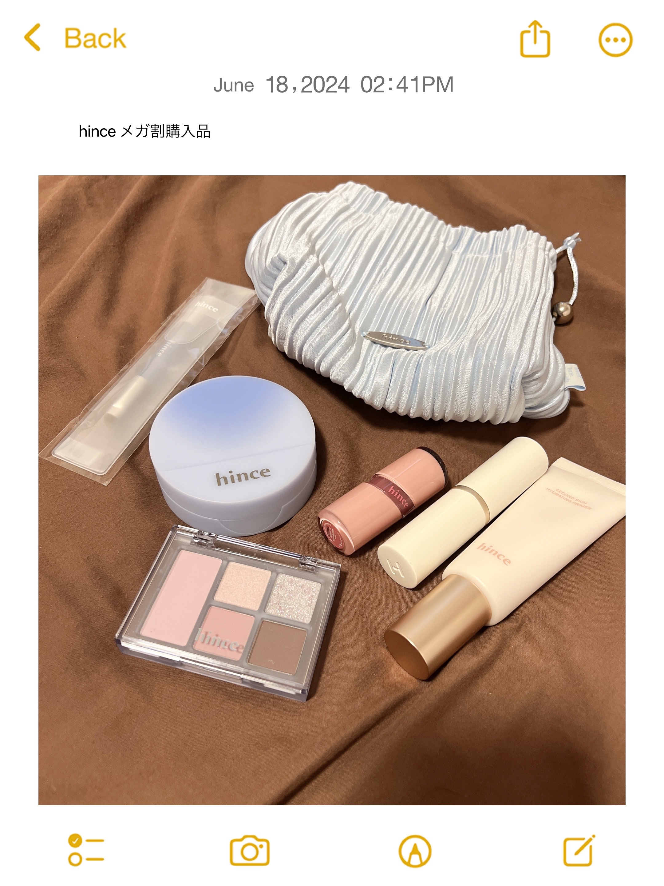 オールラウンドアイパレット/hince/マルチパレットを使ったクチコミ（1枚目）