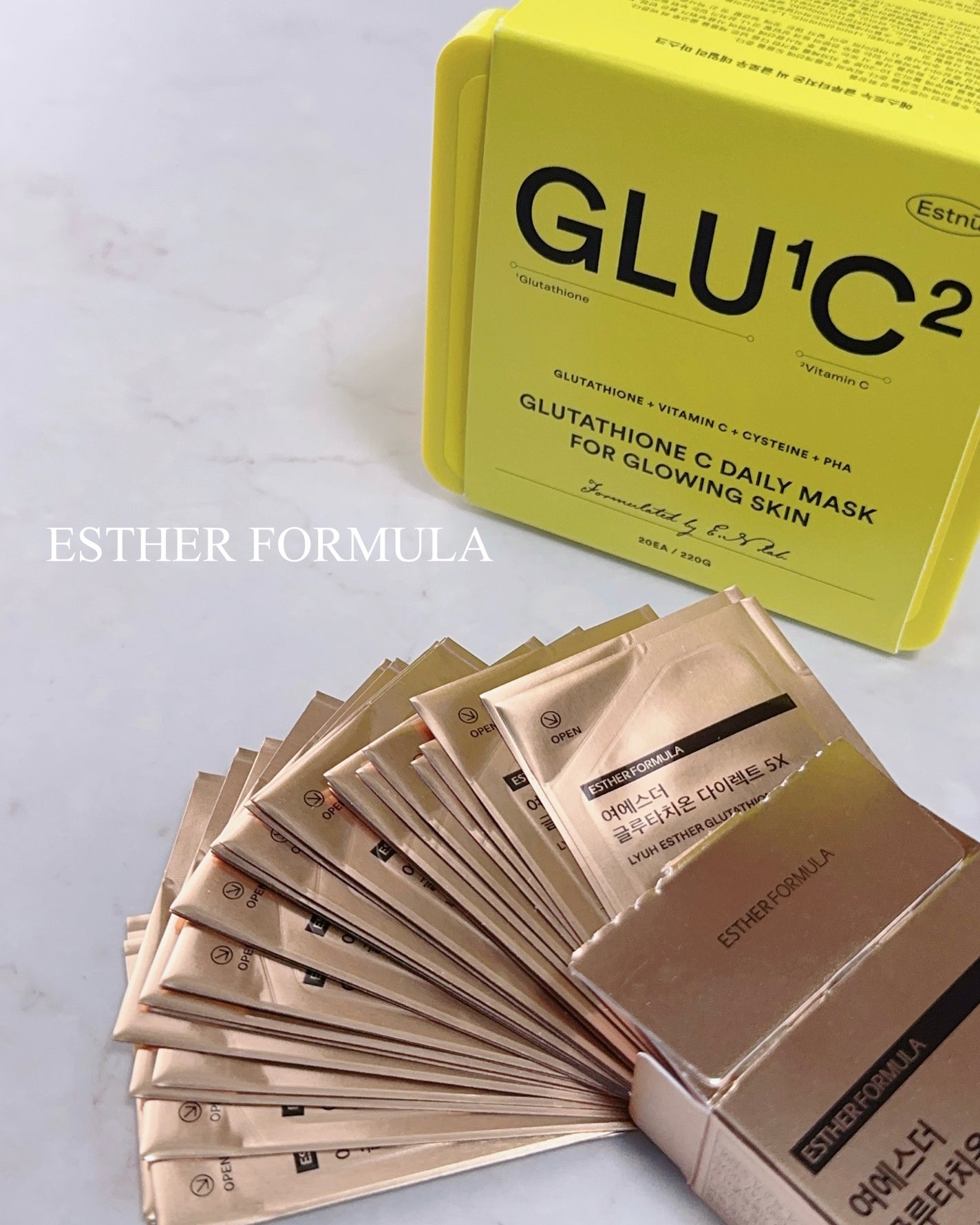 ヨエスターグルタチオンダイレクト5X/ESTHER FORMULA/美容サプリメントを使ったクチコミ(1枚目)