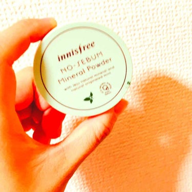 ノーセバム ミネラルパウダー/innisfree/ルースパウダーを使ったクチコミ（1枚目）