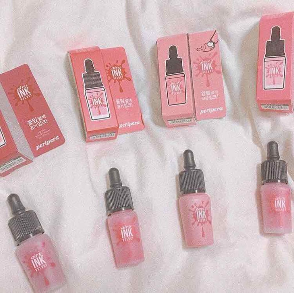 インク エアリー ベルベット/PERIPERA/口紅を使ったクチコミ（1枚目）