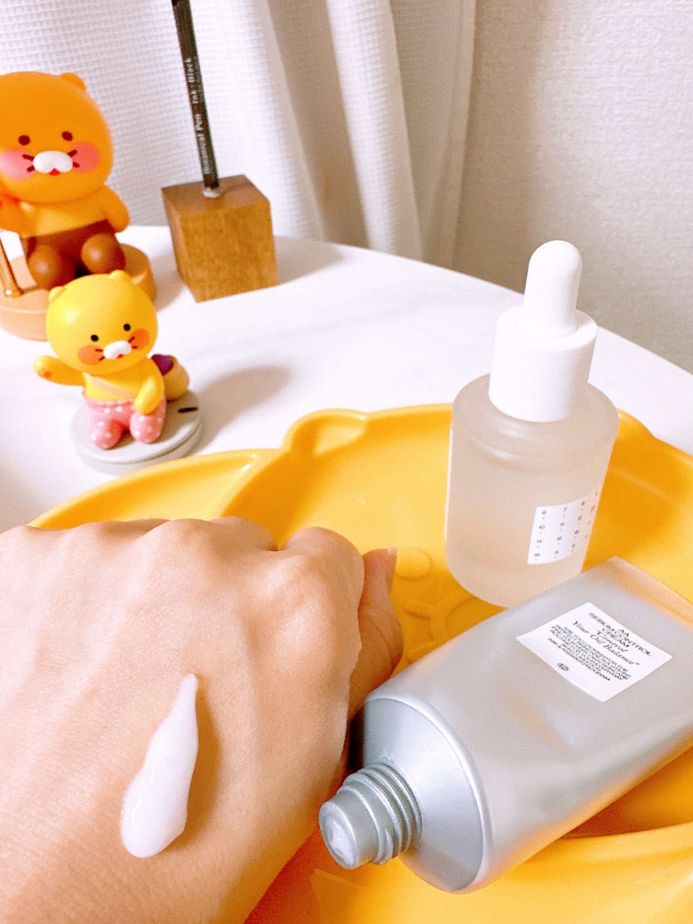 AA SEBUM CONTROL CERAM /Shangpree/フェイスクリームを使ったクチコミ(3枚目)