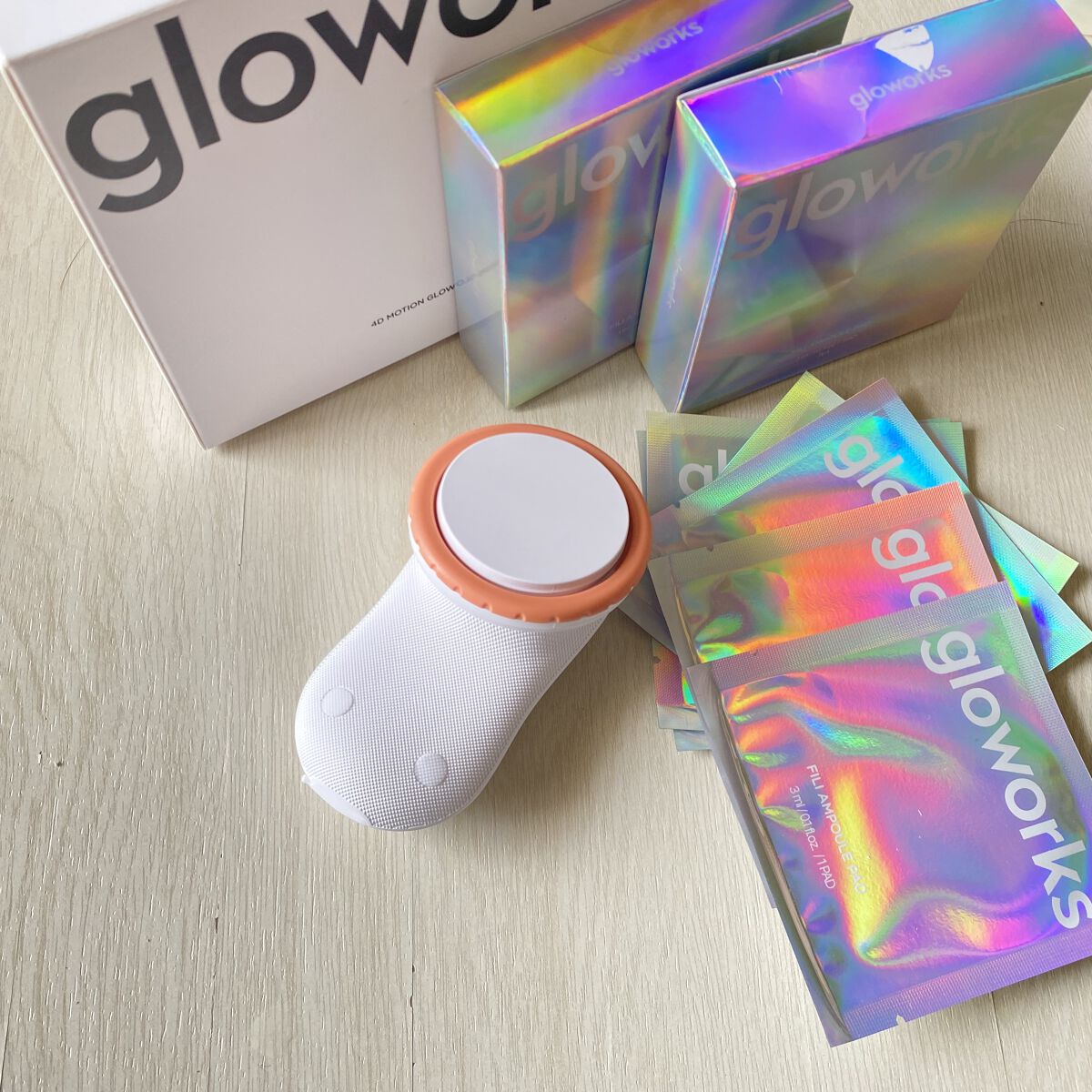  4Dモーションスキンブースタ/gloworks/美顔器・マッサージを使ったクチコミ（1枚目）