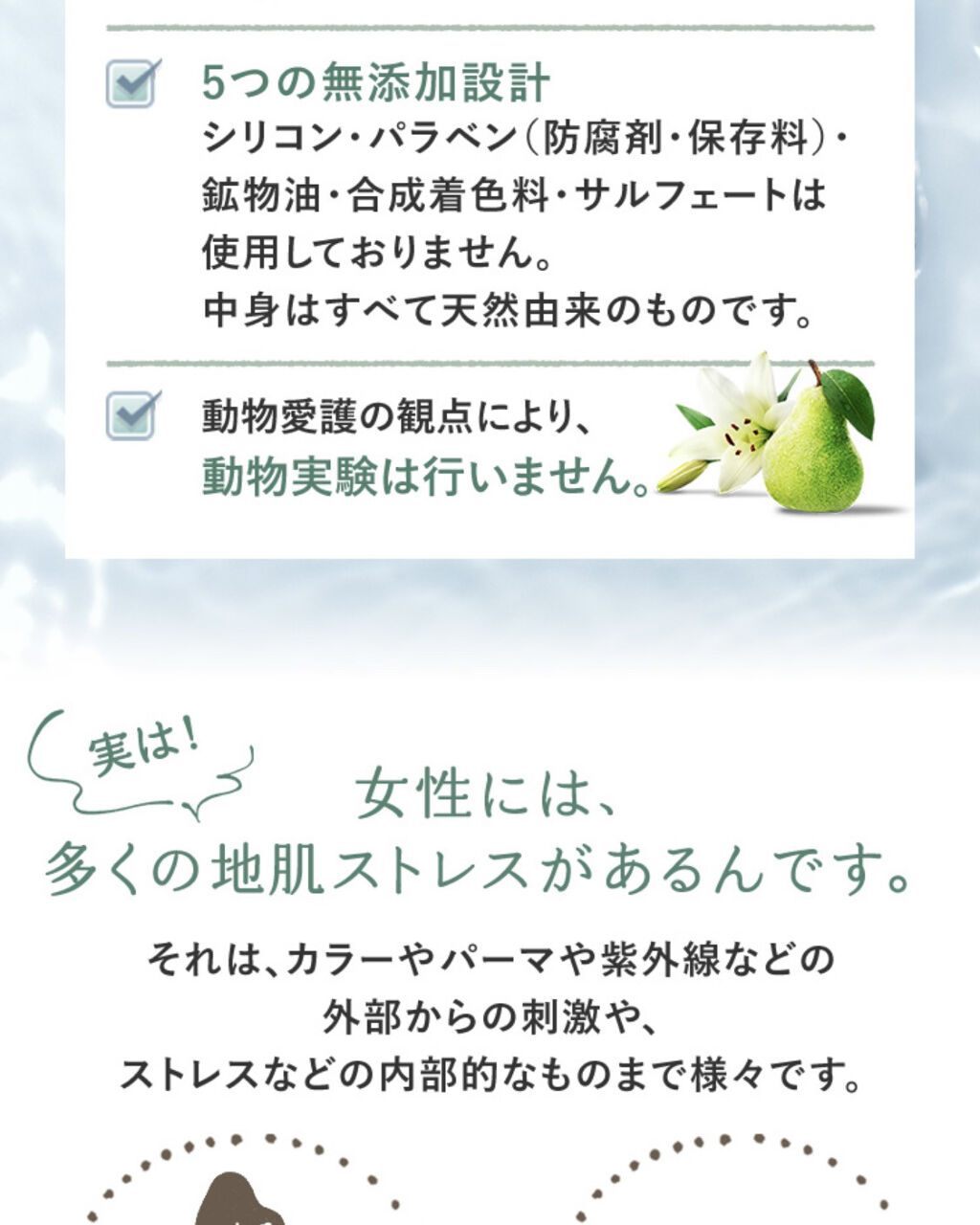 スカルプD ボーテ ナチュラスター スカルプシャンプー／トリートメントパック/アンファー(スカルプD)/シャンプー・コンディショナーを使ったクチコミ（3枚目）