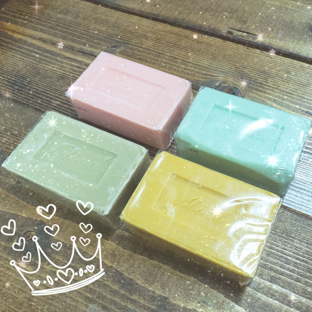 サボン・ド・マルセイユ（マルセイユソープ）/DAISO/洗顔石鹸を使ったクチコミ（1枚目）