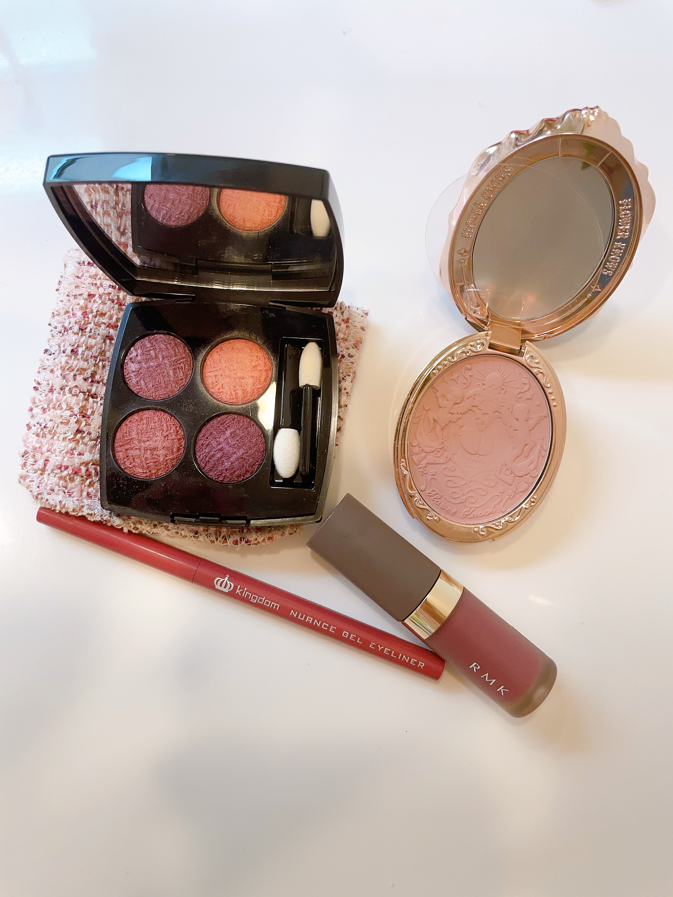 ストロベリーロココ チークブラッシュ/FlowerKnows/パウダーチークを使ったクチコミ（3枚目）