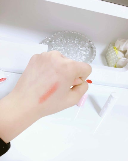 Blooming Kitty リップスティック/DAISO/口紅を使ったクチコミ(3枚目)