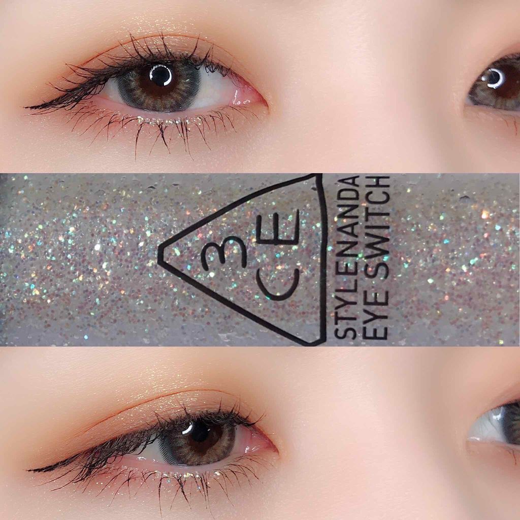 3CE アイスイッチ/3CE/グリッターを使ったクチコミ（1枚目）