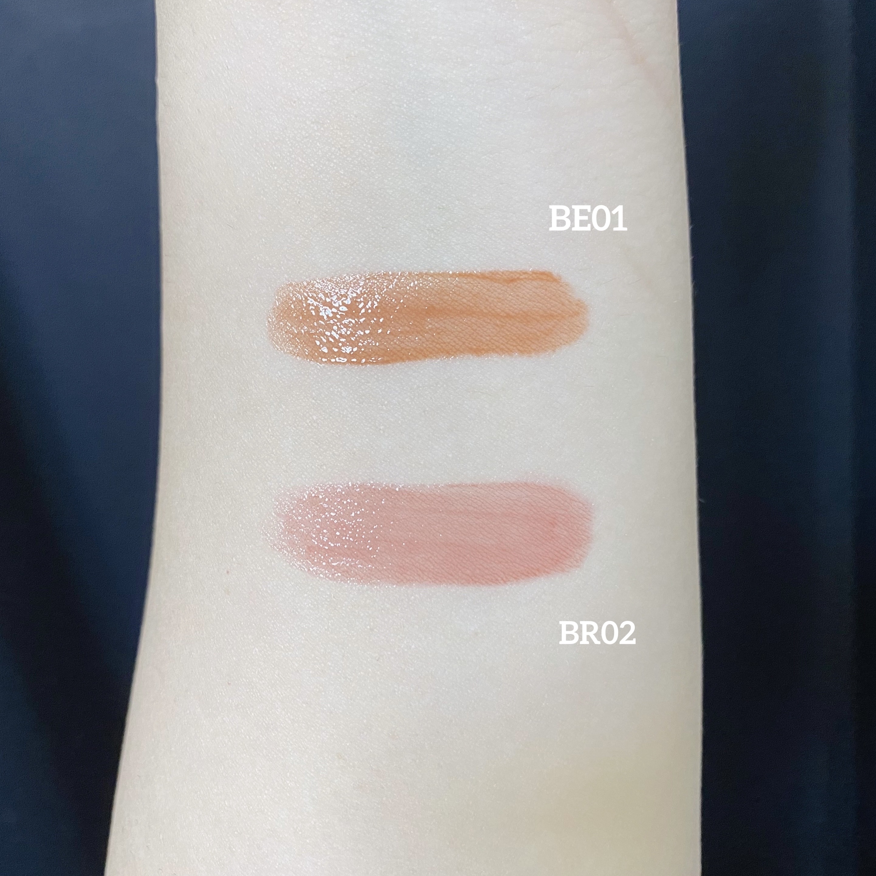 アンドバイロムアンド　グラッシーボムティント/&nd by rom&nd/リップティントを使ったクチコミ（3枚目）