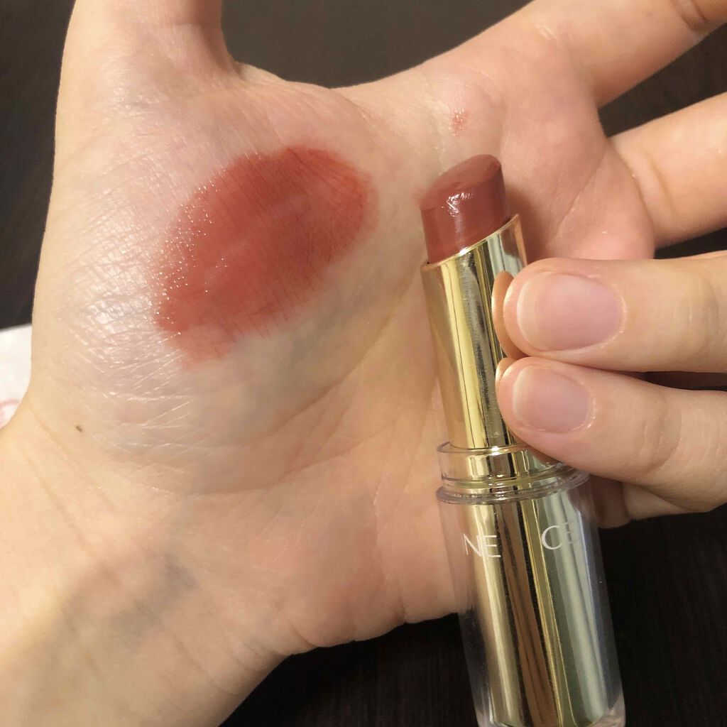 ラスティンググロスリップ/CEZANNE/口紅を使ったクチコミ（1枚目）