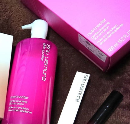 ジェントルネクター クレンジング オイル イン エマルジョン/shu uemura/クレンジングジェルを使ったクチコミ(1枚目)