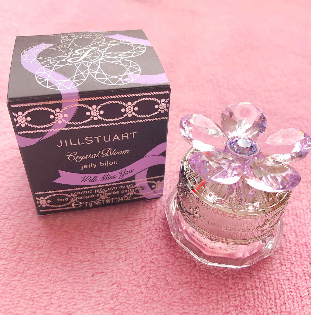 ジルスチュアート クリスタルブルーム ジェリービジュー 06 Will Miss You/JILL STUART/ジェル・クリームアイシャドウを使ったクチコミ（1枚目）