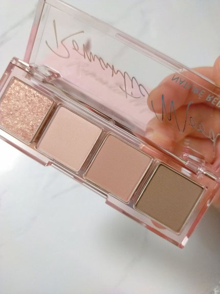 デイリーベーシックパレット/ネイチャーリパブリック/アイシャドウパレットを使ったクチコミ(3枚目)