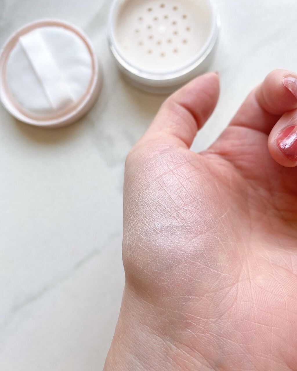 素肌トリックパウダー/イミテ/プレストパウダーを使ったクチコミ（3枚目）