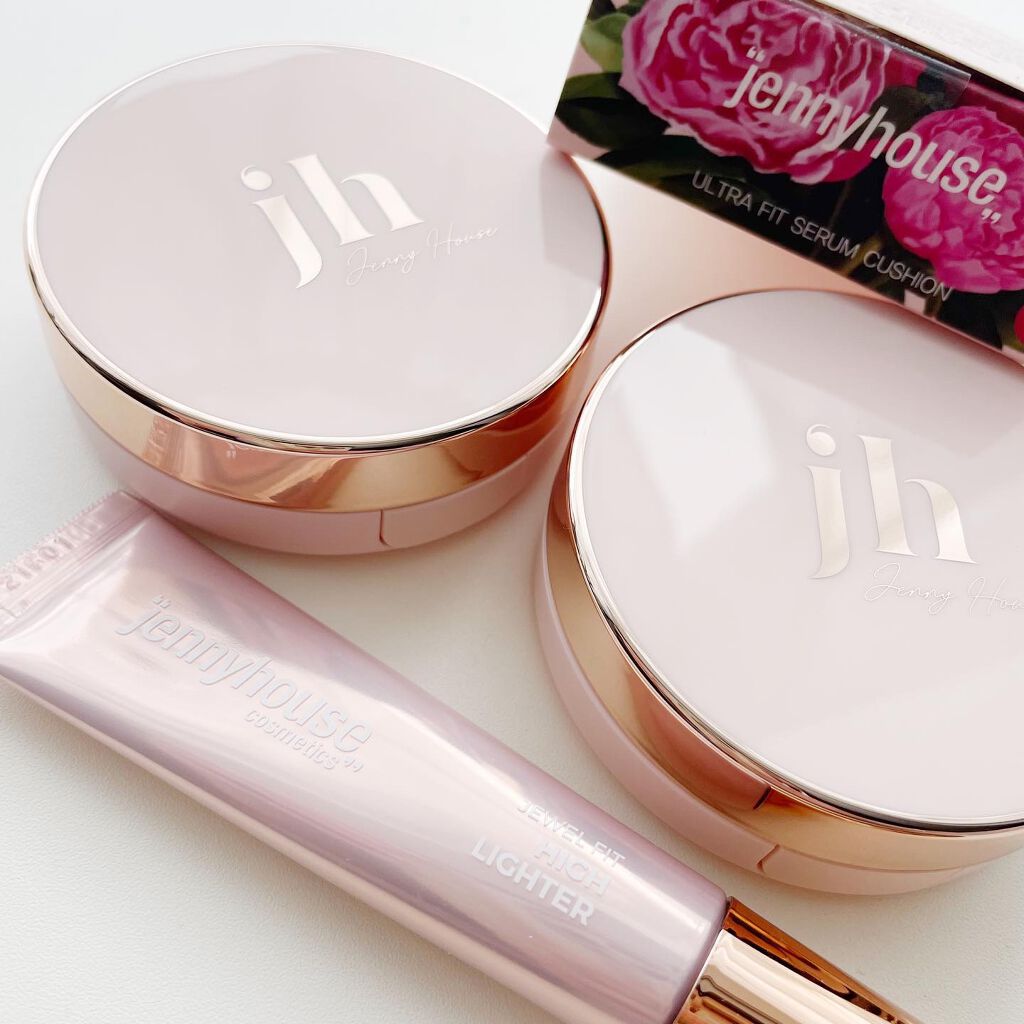 ウルトラフィットセラムクッション/jenny house/クッションファンデーションを使ったクチコミ（1枚目）