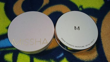 M クッション ファンデーション(モイスチャー)/MISSHA/クッションファンデーションを使ったクチコミ（1枚目）