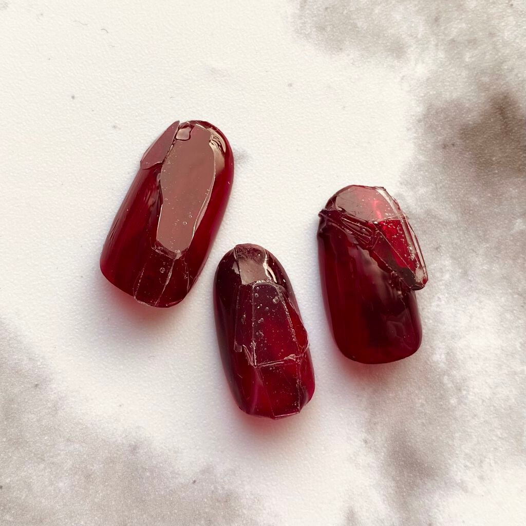 AC ネイル フィックス グロッシー トップコート/AC MAKEUP/ネイルトップコートを使ったクチコミ(4枚目)