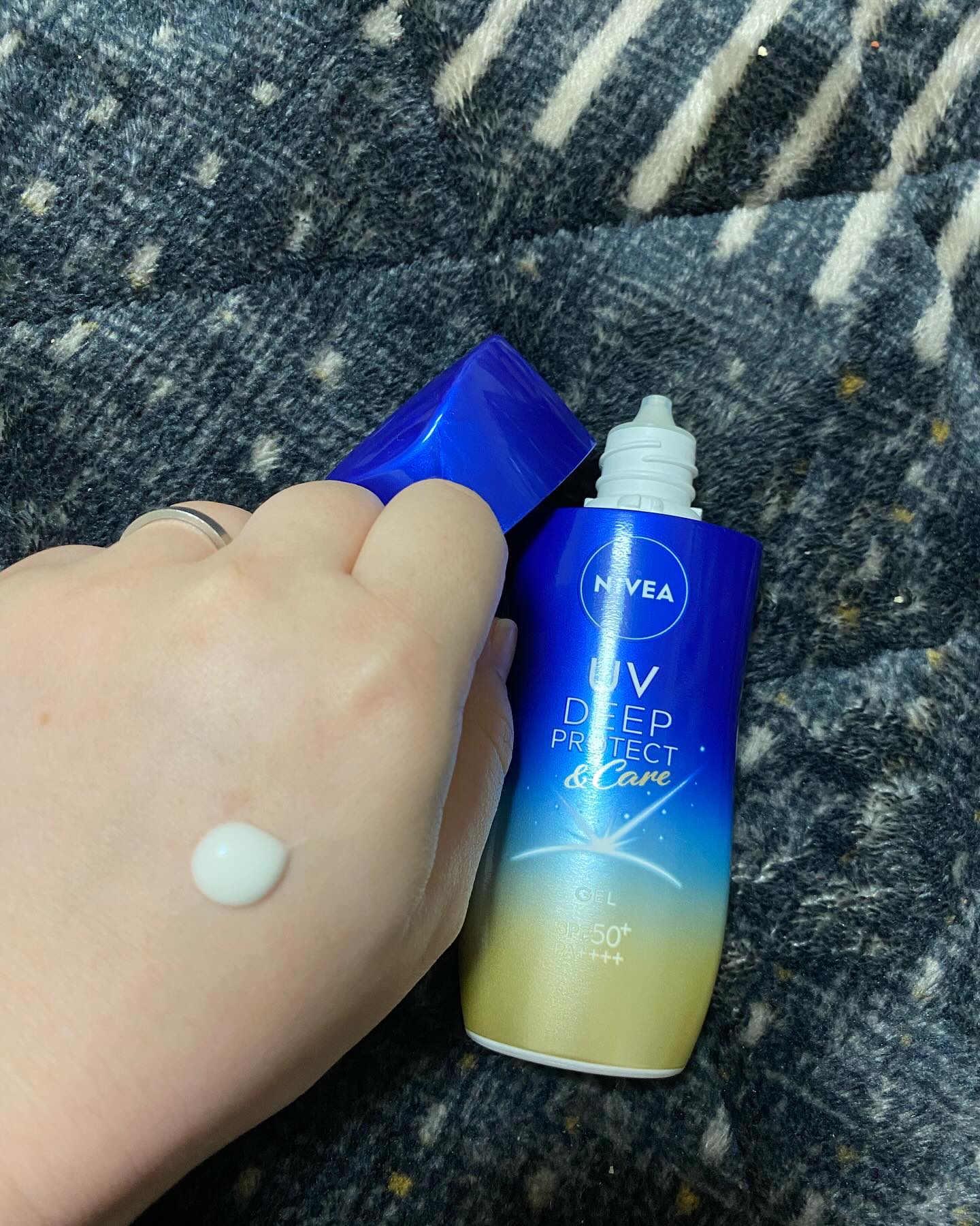 ニベアUV ディープ プロテクト＆ケア ジェル/ニベア/日焼け止めジェルを使ったクチコミ（2枚目）