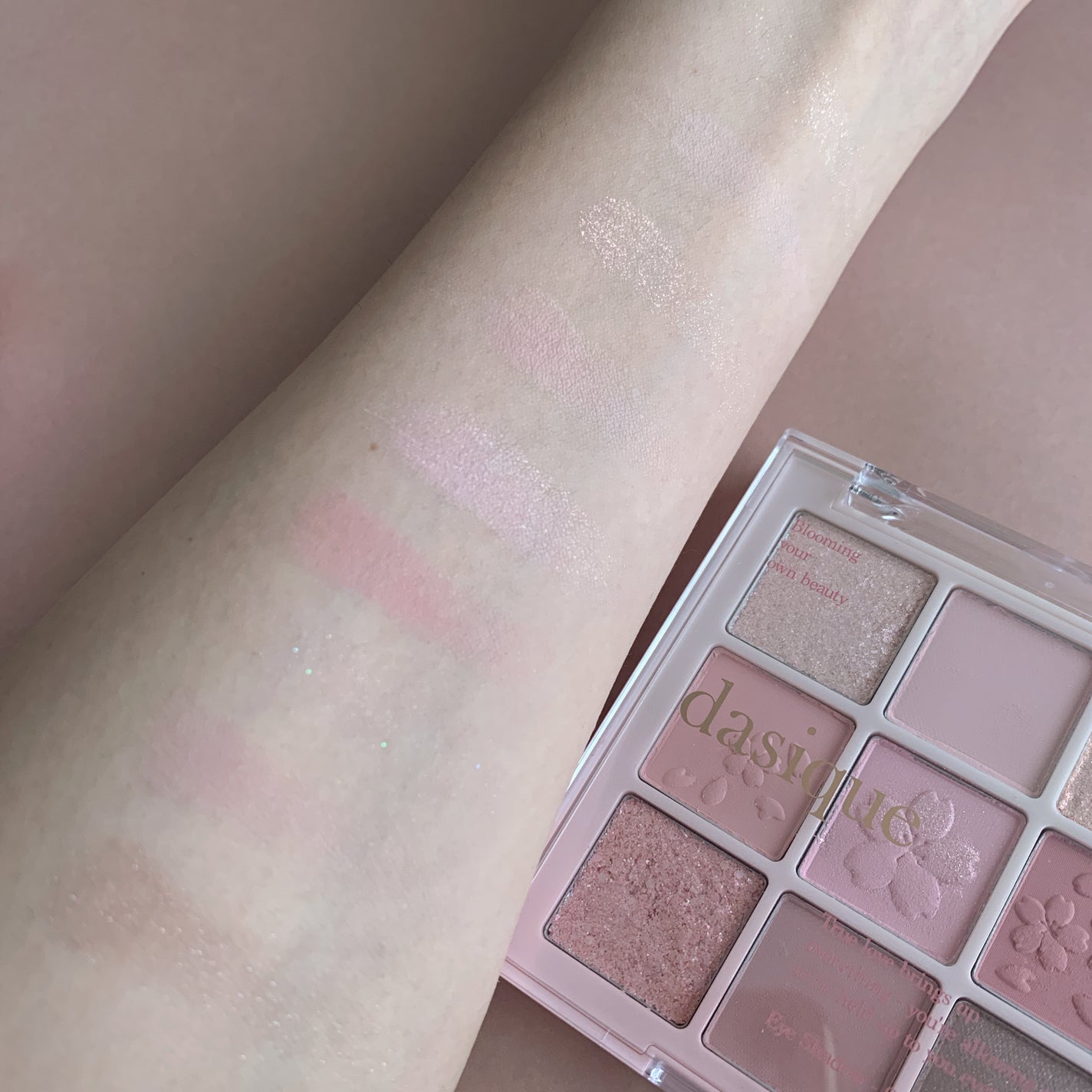 シャドウパレット/dasique/アイシャドウパレットを使ったクチコミ(3枚目)