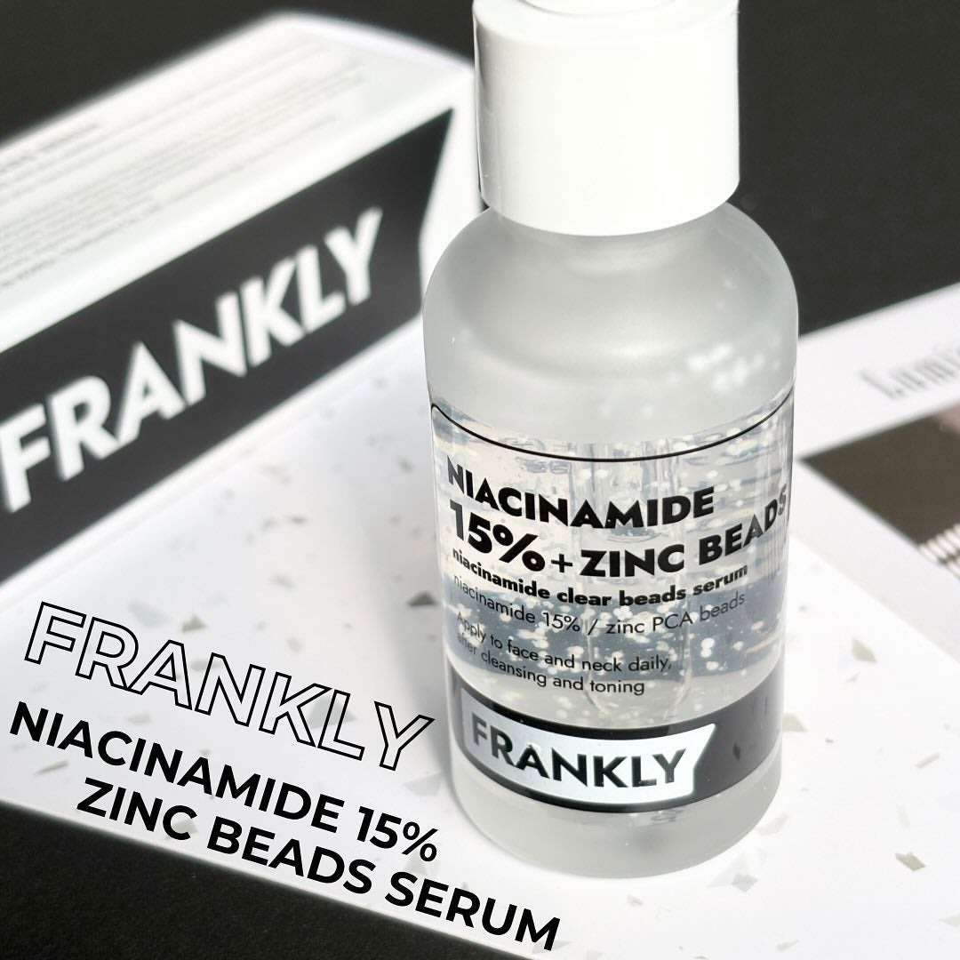 ナイアシンジンクビーズセラム/Frankly/美容液を使ったクチコミ(1枚目)