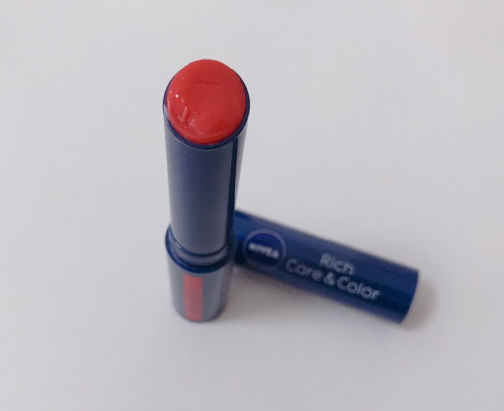 ニベア リッチケア＆カラーリップ/ニベア/リップクリームを使ったクチコミ（2枚目）