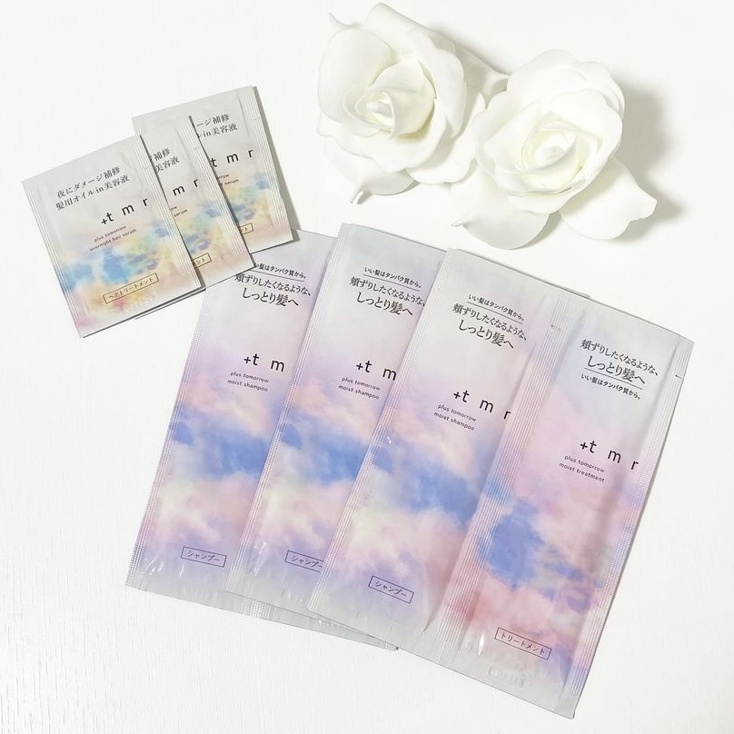 オーバーナイト ヘアセラム/＋ｔｍｒ/ヘアオイルを使ったクチコミ（1枚目）