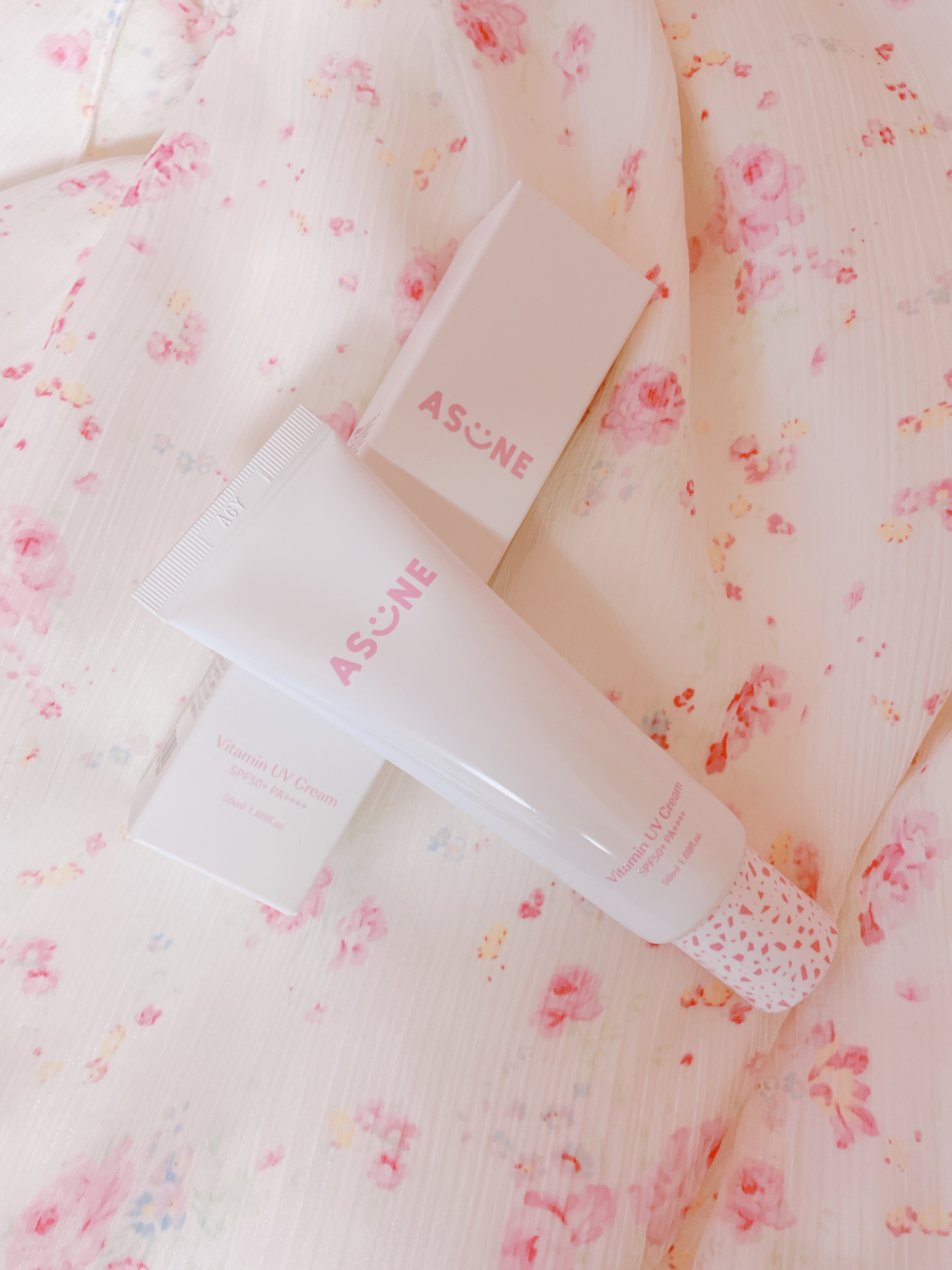 ビタミン UVクリーム/ASUNE /日焼け止めクリームを使ったクチコミ（1枚目）