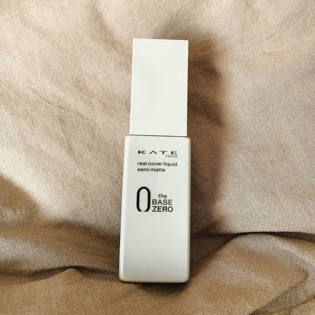 リアルカバーリキッド（セミマット） 01/KATE/リキッドファンデーションを使ったクチコミ（1枚目）