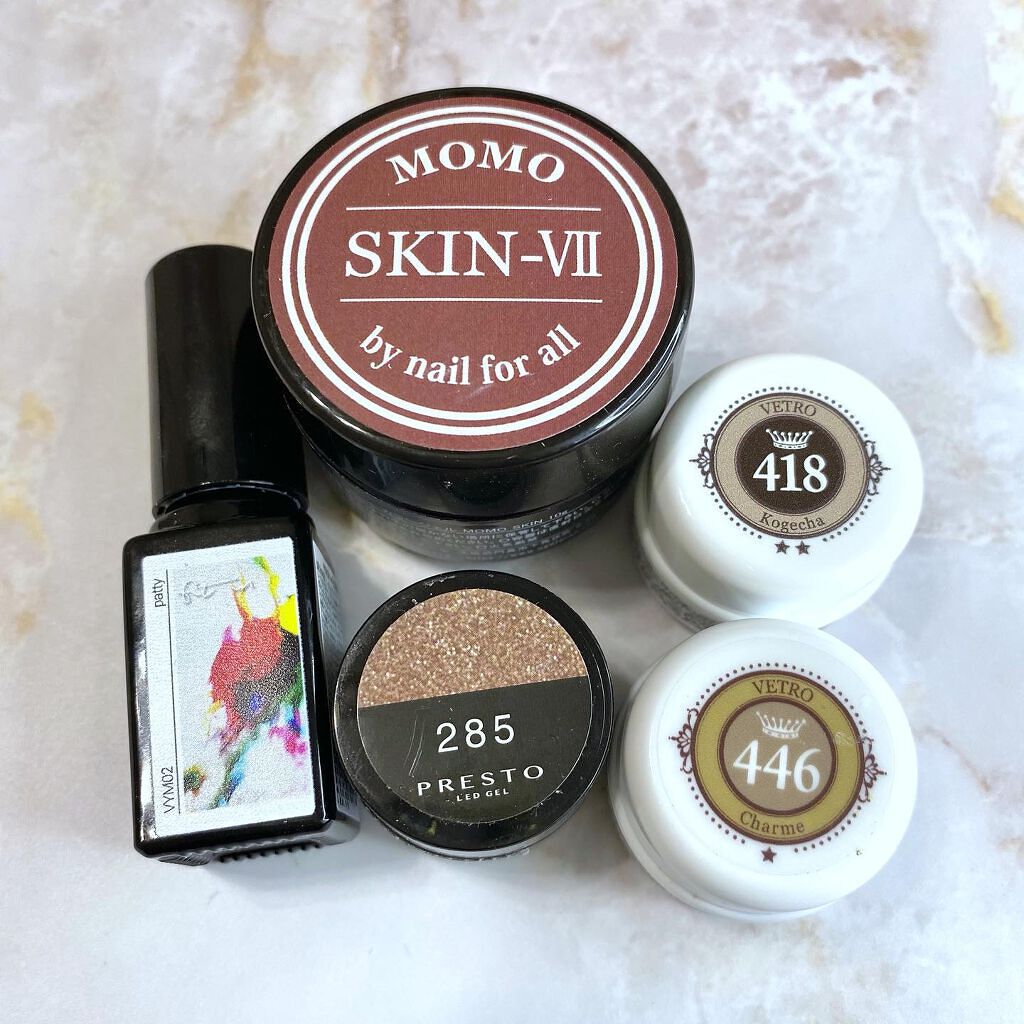 MOMOジェル/nail for all/ジェルネイルを使ったクチコミ（2枚目）