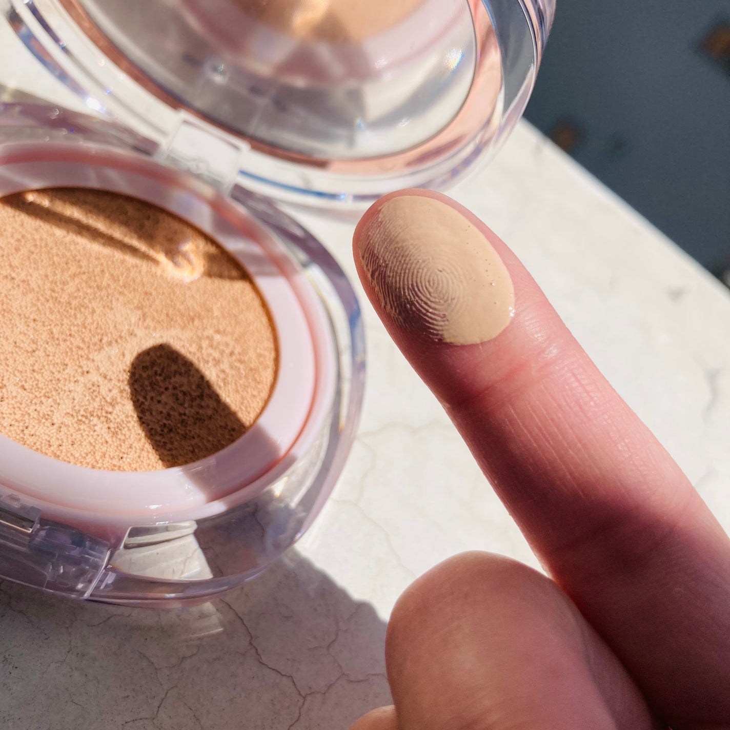 アリウル インクフェザーカバーラスティングクッション/Ariul/クッションファンデーションを使ったクチコミ(6枚目)