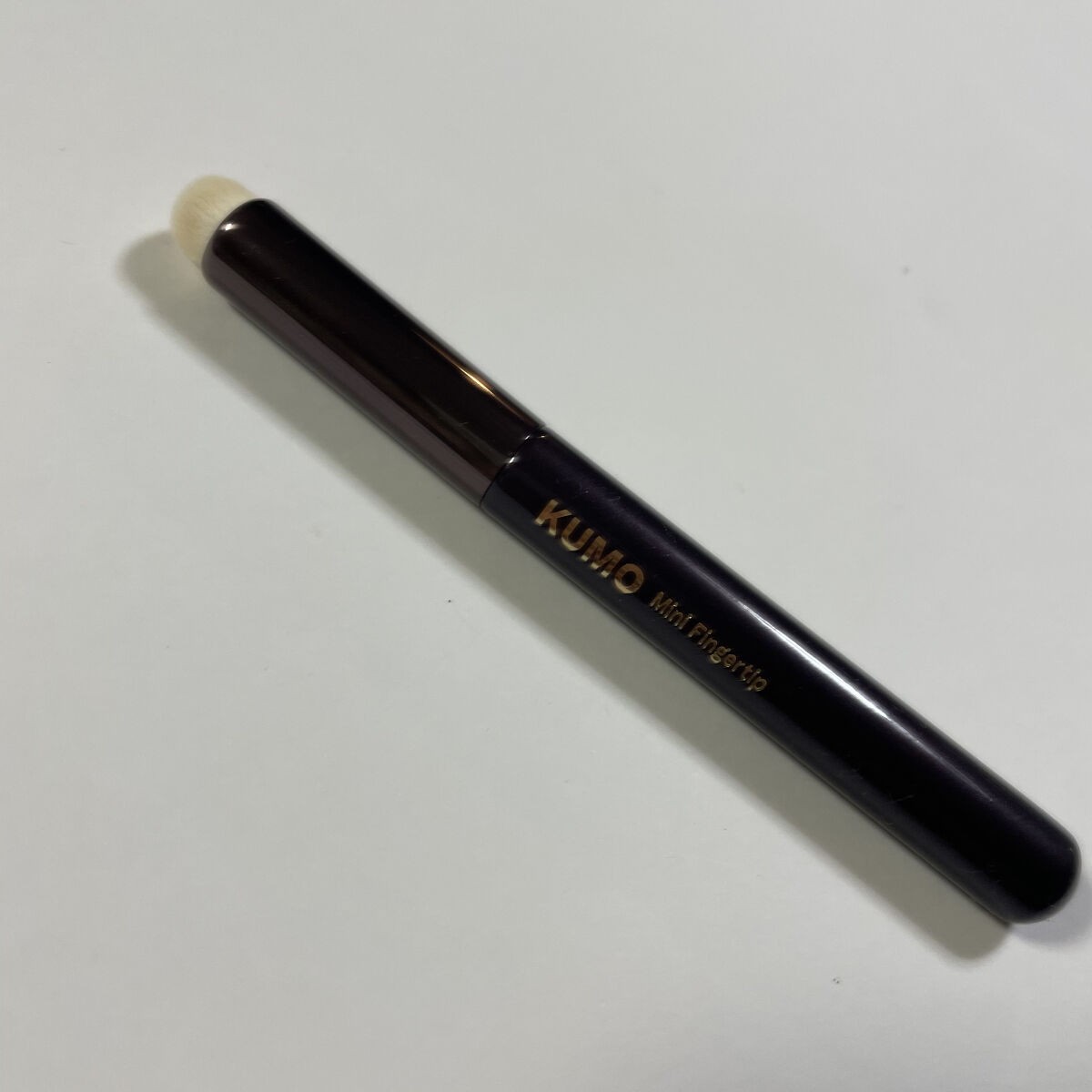 Mini Fingertip brush/KUMO/メイクブラシを使ったクチコミ（1枚目）
