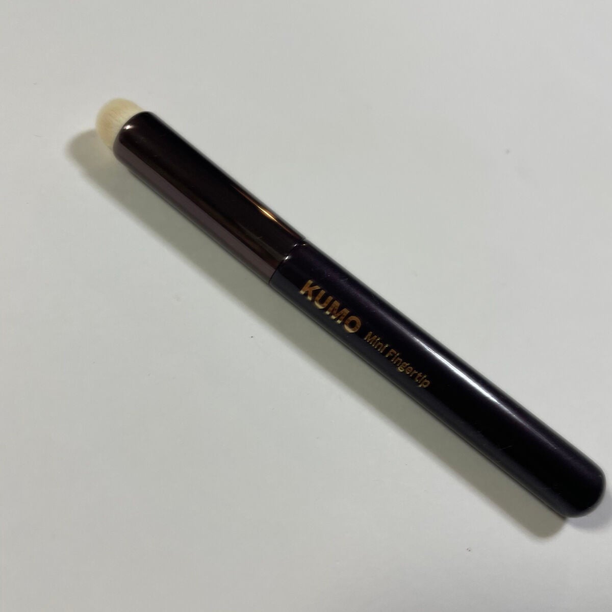 Mini Fingertip brush/KUMO/メイクブラシを使ったクチコミ(1枚目)