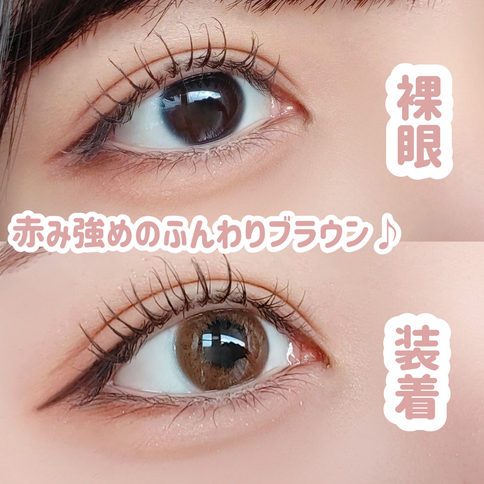 HARNE 1day/HARNE/ワンデー（１DAY）カラコンを使ったクチコミ（3枚目）