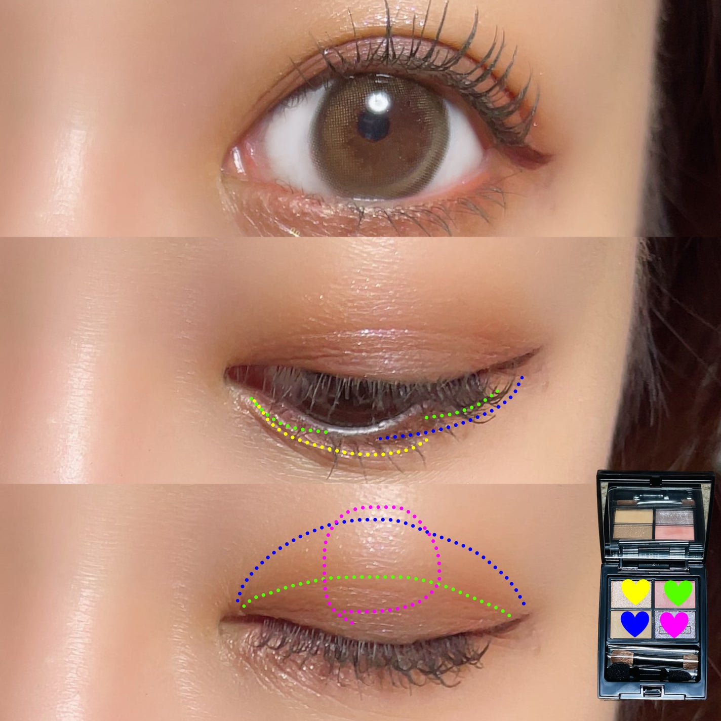 ミネラルクラッシィシャドー/エトヴォス/アイシャドウパレットを使ったクチコミ(2枚目)