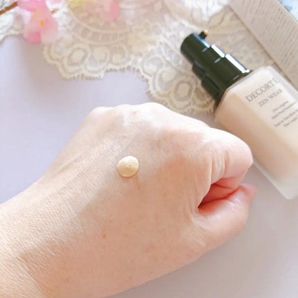 ゼン ウェア フルイド/DECORTÉ/リキッドファンデーションを使ったクチコミ(2枚目)