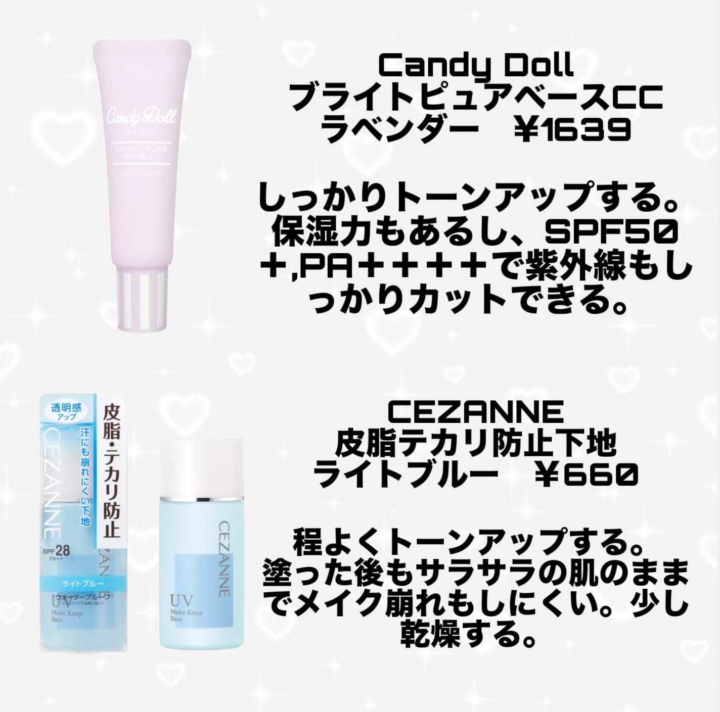 皮脂テカリ防止下地/CEZANNE/化粧下地を使ったクチコミ(3枚目)