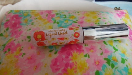 ジューシーレディリキッドチーク/キャンメイク/リキッドチークを使ったクチコミ(1枚目)