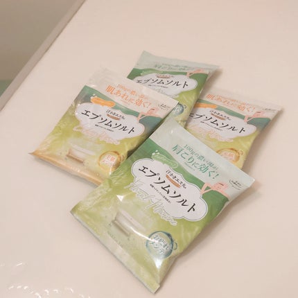 汗かきエステ気分 スペシャリテ エプソムソルト フローラルマリンの香り/マックス/無機塩系入浴剤を使ったクチコミ(5枚目)