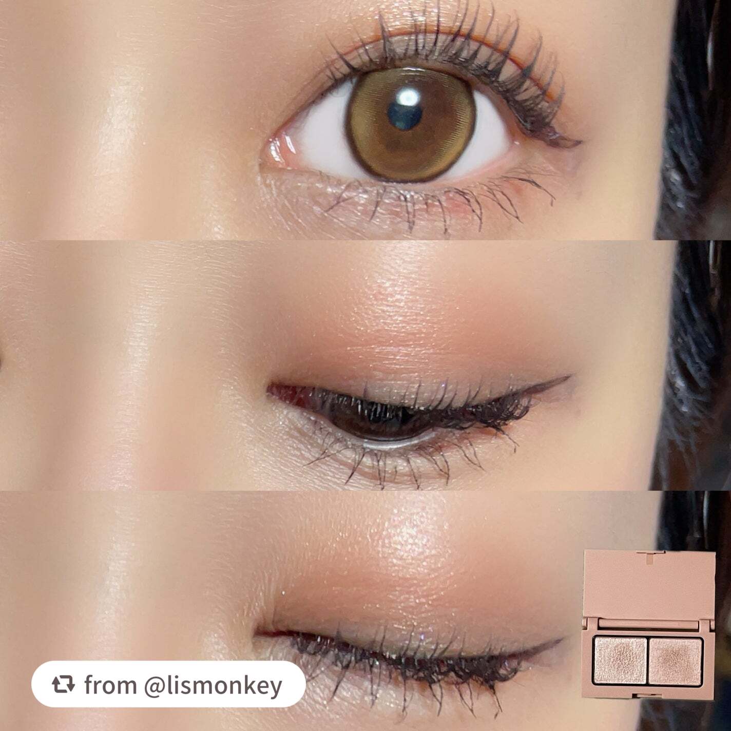 エテュセ アイエディション(カラーパレット)/ettusais/アイシャドウパレットを使ったクチコミ(3枚目)