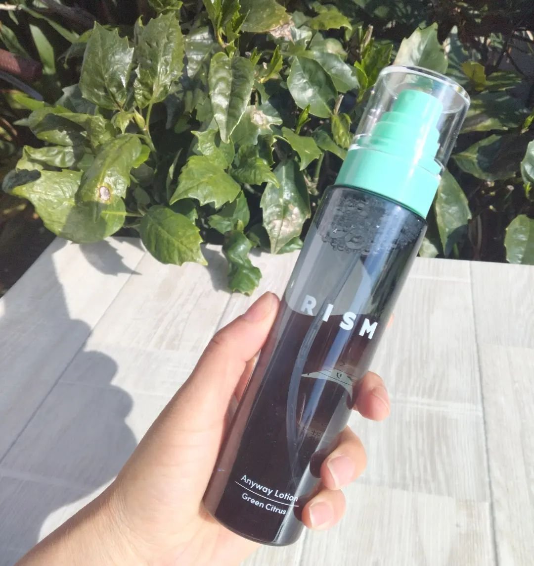 エニウェイ ローション グリーンシトラスの香り/RISM/ミスト状化粧水を使ったクチコミ（1枚目）