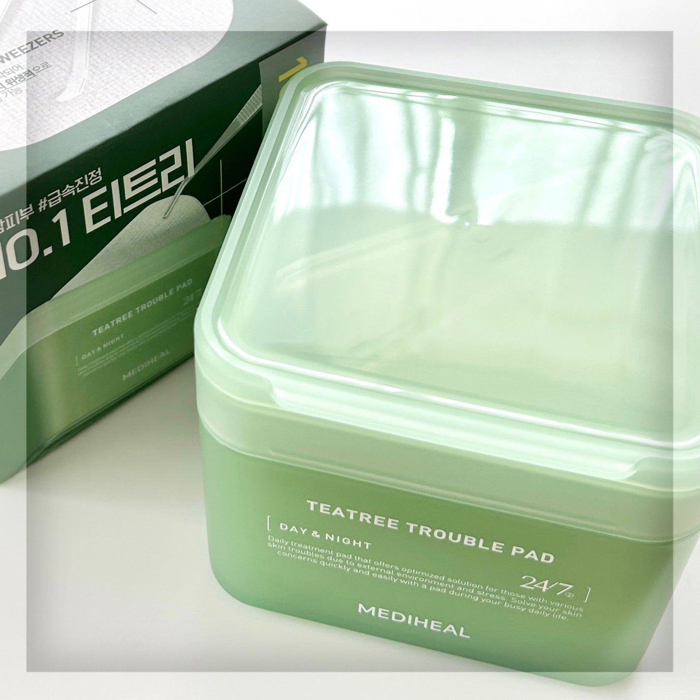 ティーツリー トラブルパッド/MEDIHEAL/トナーパッドを使ったクチコミ(1枚目)