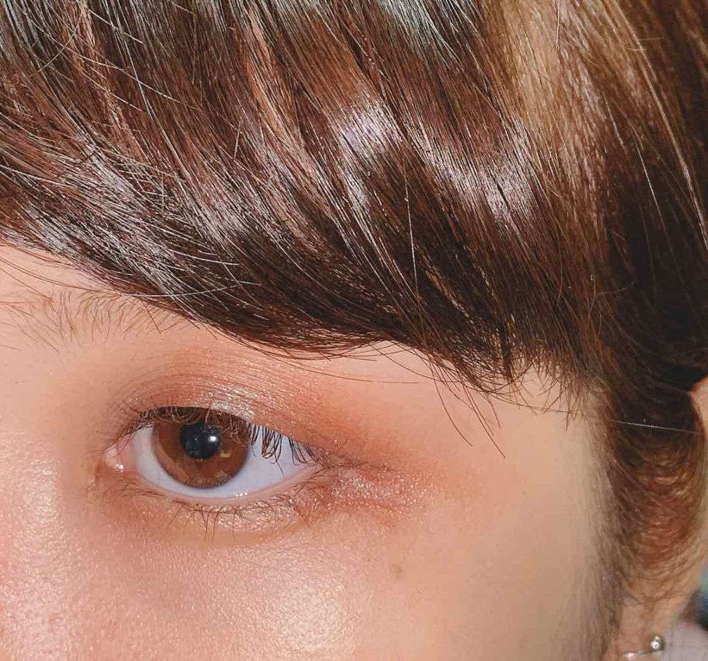 ピグメント ブルー ブラウン(ミニ)/M・A・C/単色アイシャドウを使ったクチコミ（3枚目）