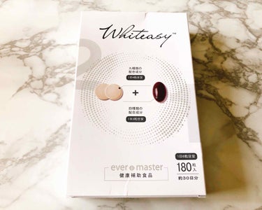 Whiteasy L-シスチン・ビタミンE含有加工食品/合一製薬/美容サプリメントを使ったクチコミ（1枚目）