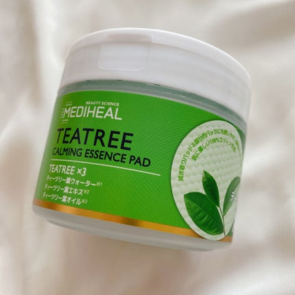 ティーツリーカーミングエッセンスパッド/MEDIHEAL/トナーパッドを使ったクチコミ(2枚目)