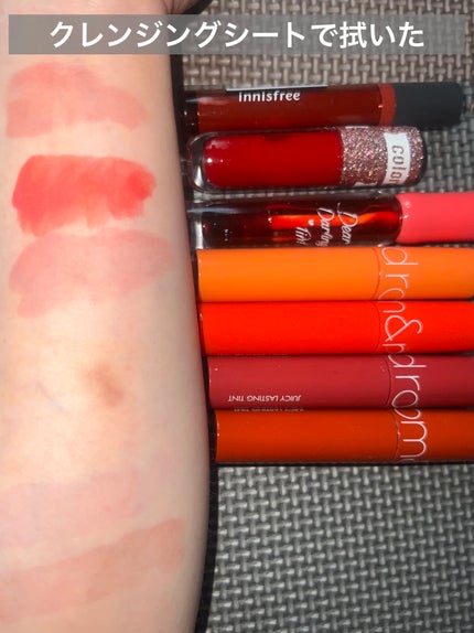 ディアダーリン ウォータージェルティント/ETUDE/リップティントを使ったクチコミ(4枚目)