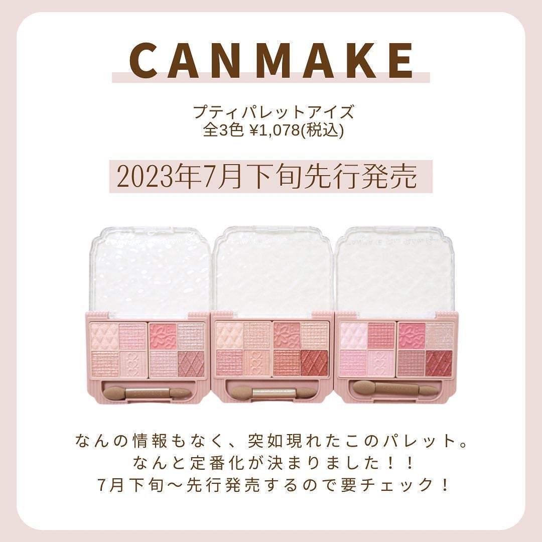 プティパレットアイズ/キャンメイク/パウダーアイシャドウを使ったクチコミ(2枚目)