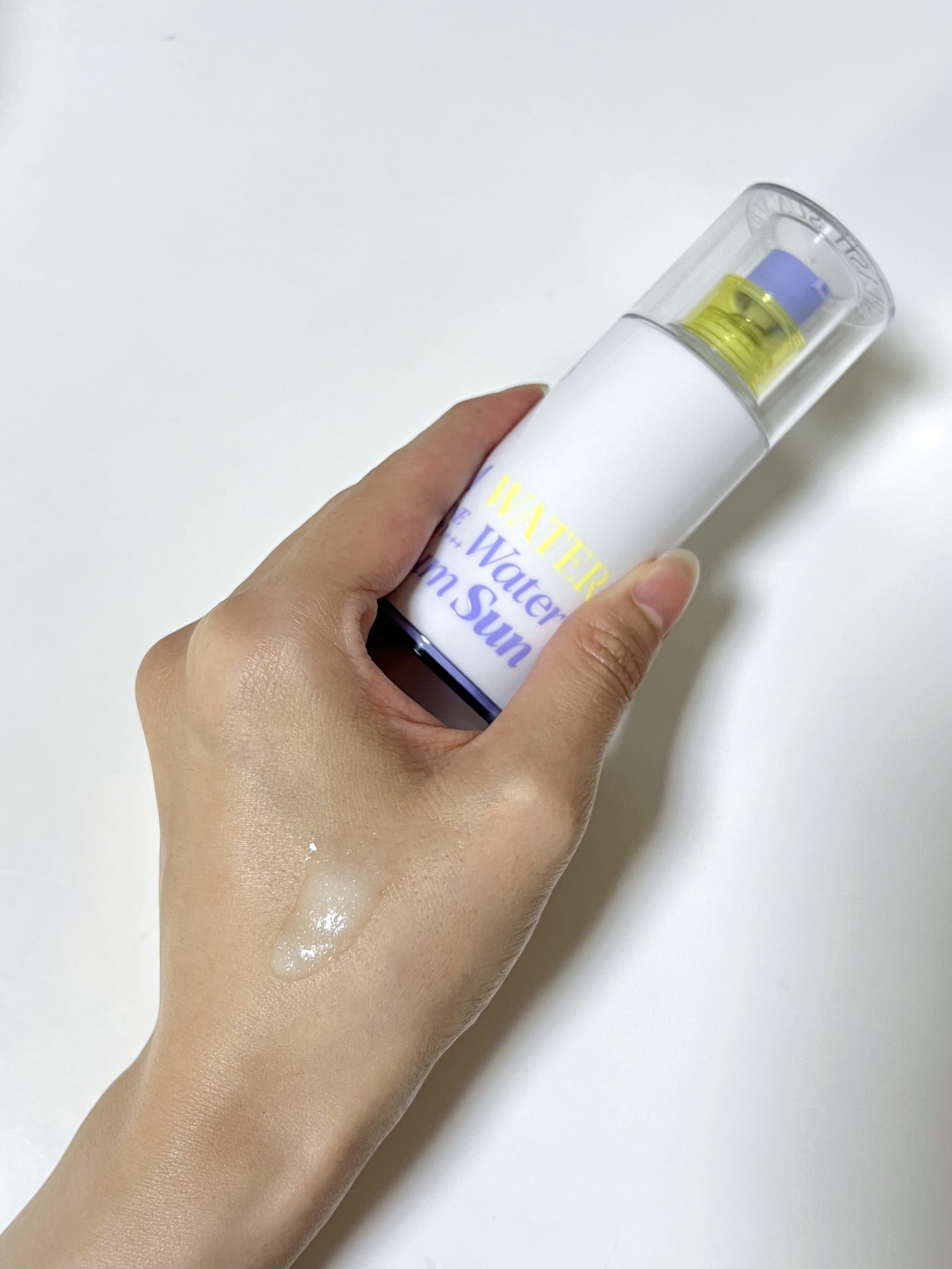 エスポア ウォータースプラッシュサンセラム/espoir/日焼け止めクリームを使ったクチコミ（2枚目）