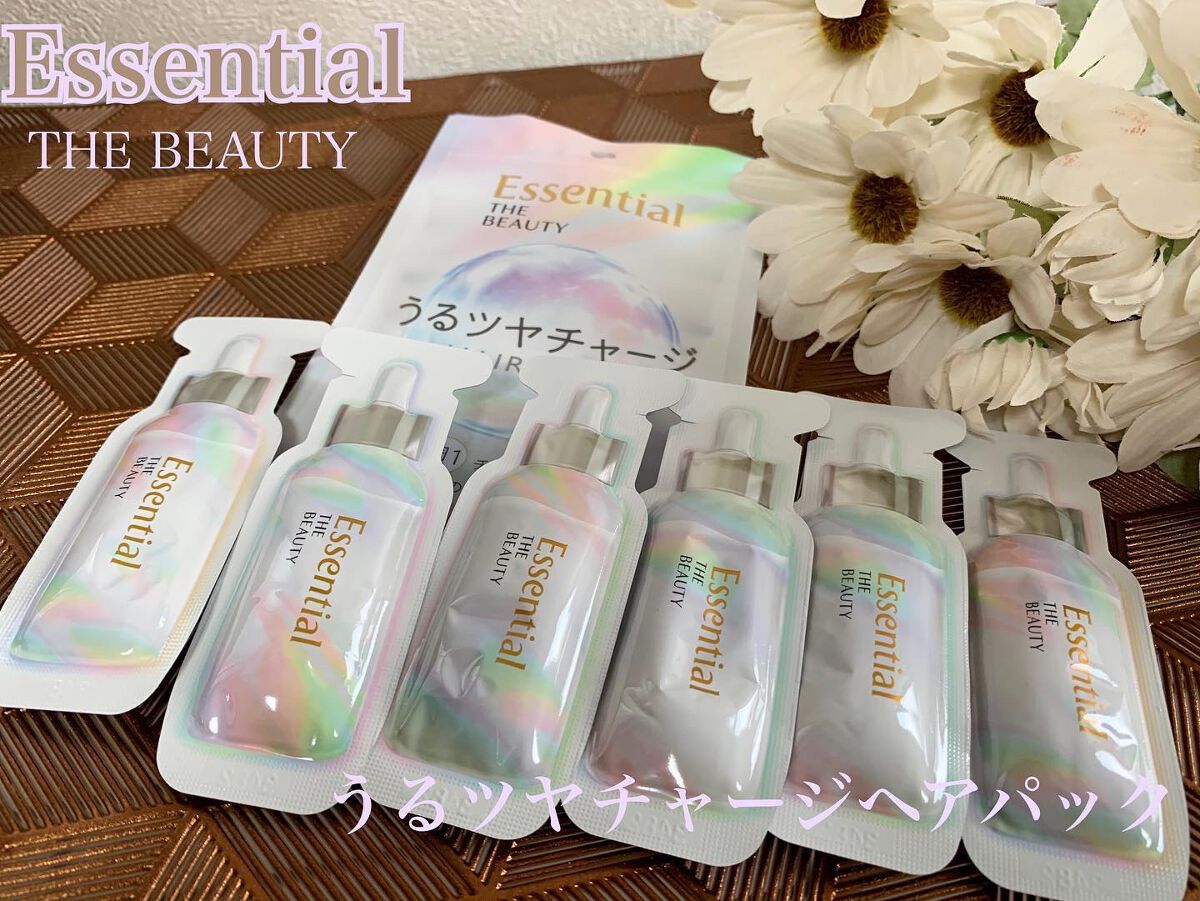 ザビューティ うるツヤチャージヘアパック/エッセンシャル/ヘアマスク・ヘアパックを使ったクチコミ（1枚目）