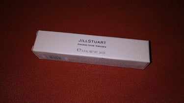 ジルスチュアート ムースブロウマスカラ 08 soft pink/JILL STUART/眉マスカラを使ったクチコミ（3枚目）