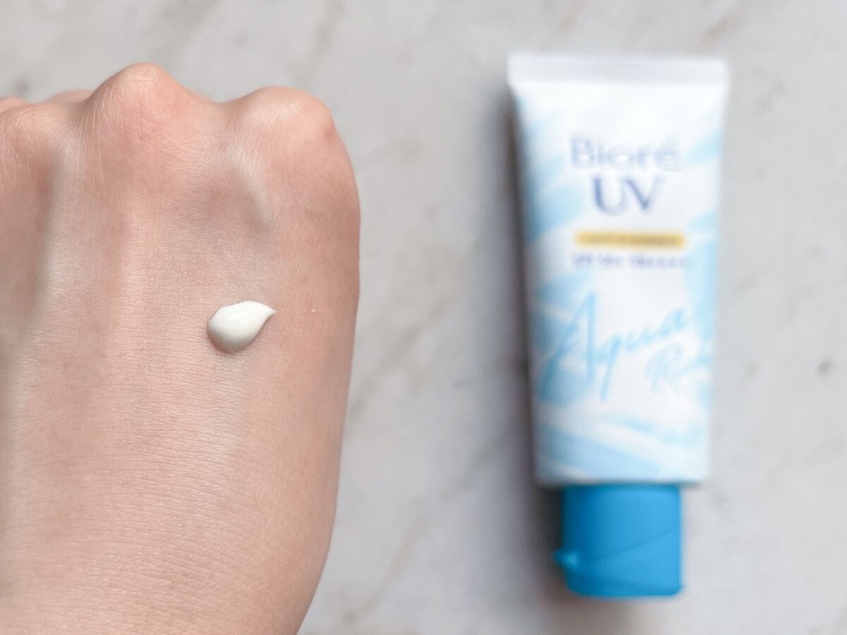 ビオレUV アクアリッチ ライトアップエッセンス/ビオレ/日焼け止めクリームを使ったクチコミ（3枚目）